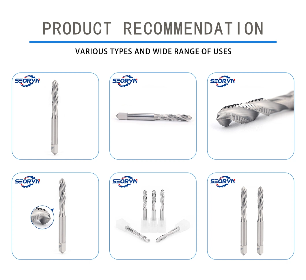 Production of Tapping Tools, Spiral Groove Tap, High-Speed Steel Thread Tap, High Precision and Wear Resistance