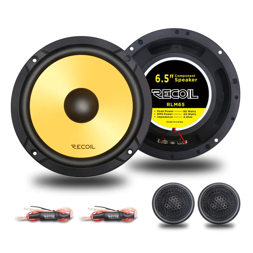 Sam65 Premium Level One Series 6.5-Inch Car Audio Component Speaker System