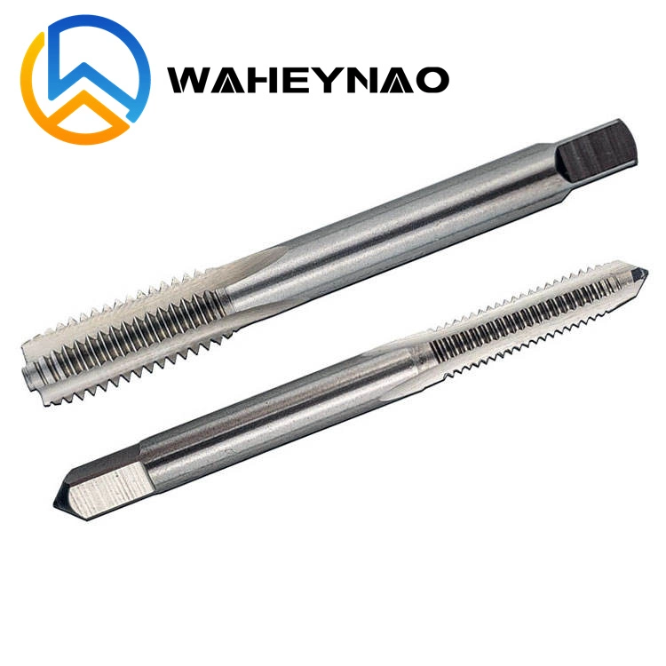 Waheynao High-Quality JIS Standard Ex-Pot Tap Cobalt Lengthening 80L100L150L HSS Machine Tap M2 M3 M4 M5 M6 M8 M12 Tin Coated Tip Tap