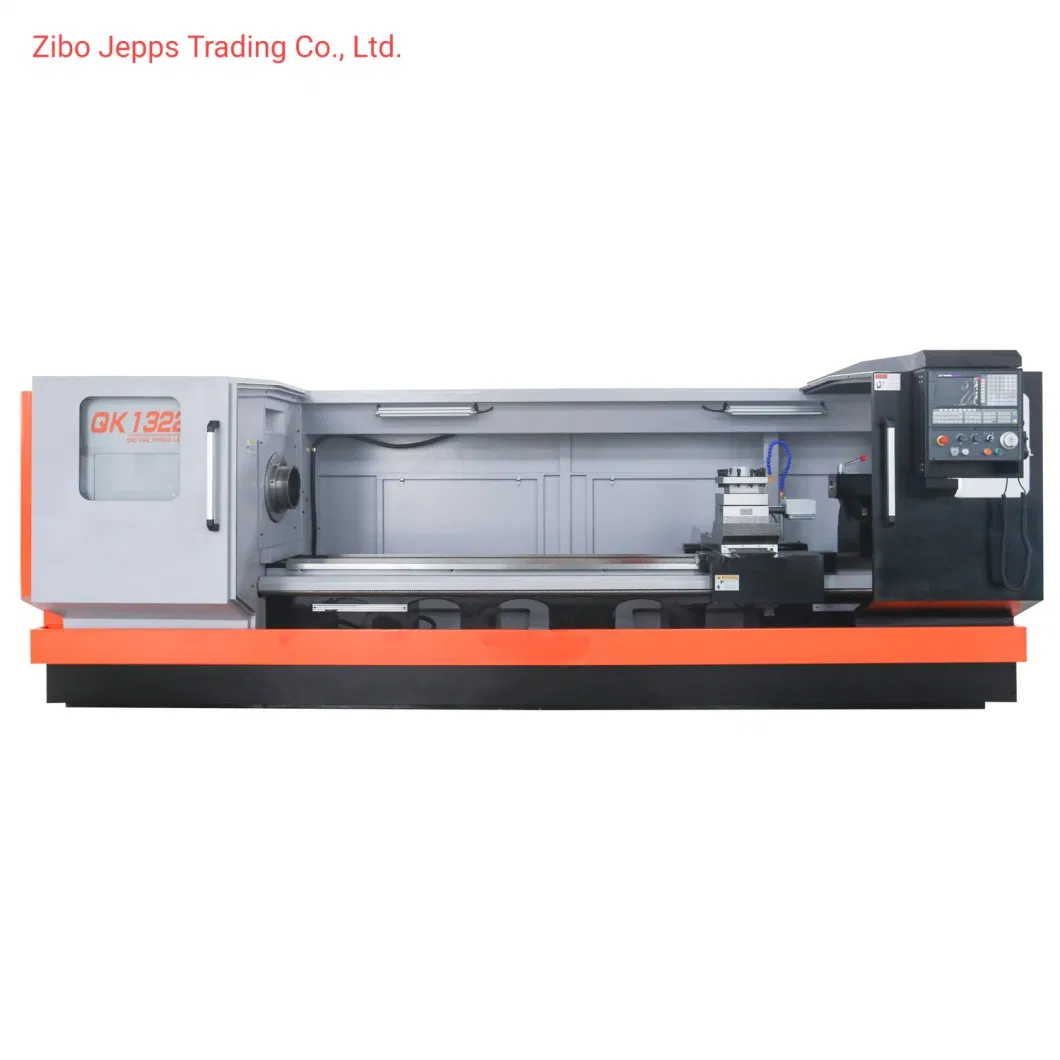 Qk1319 Jepps Pipe-Threading Lathe CNC Machine Tools High Transmission Precisionefficient Cutting