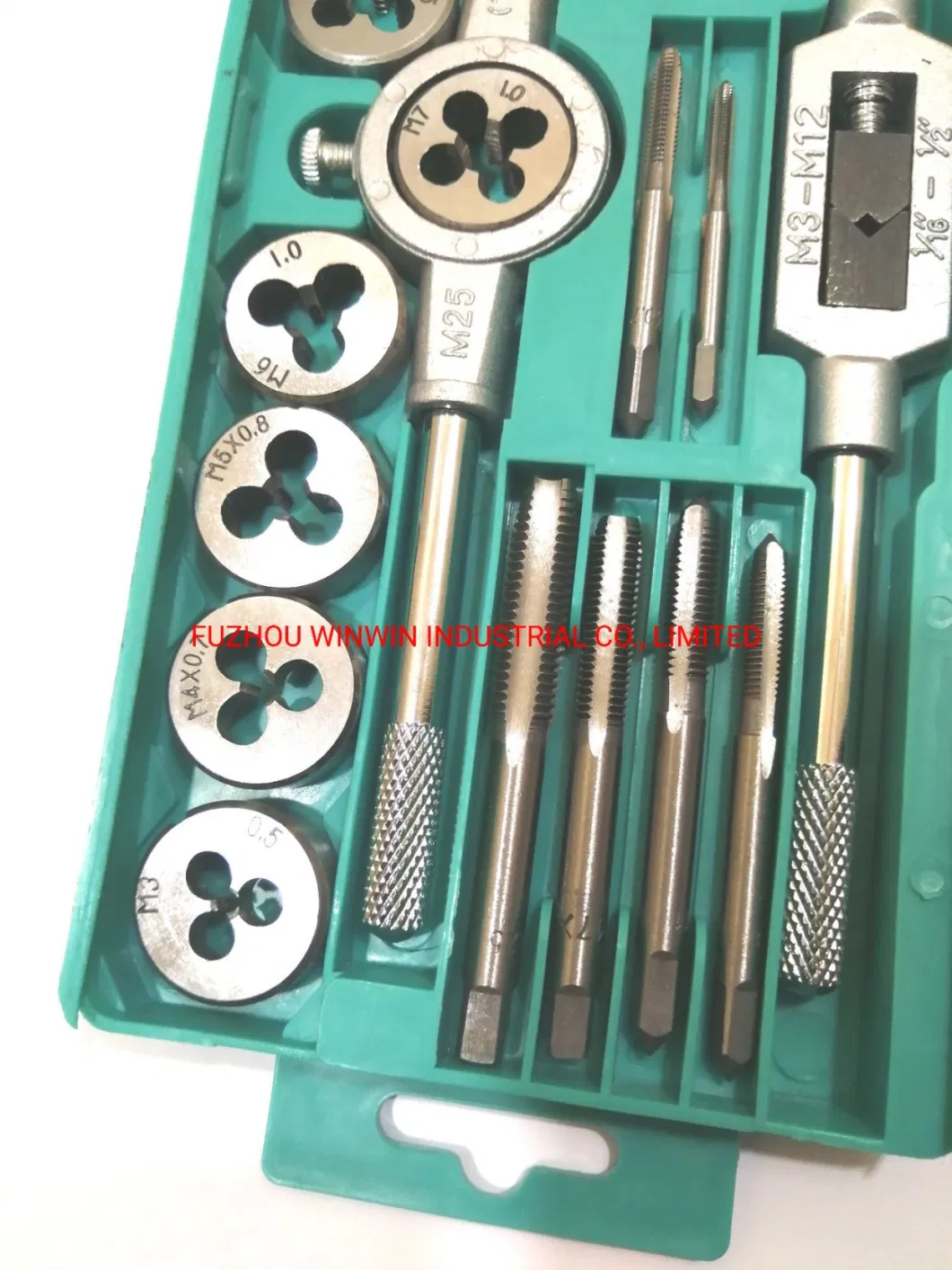 20PCS Metric Alloy Steel Tap and Die Set (WW-20TD01)