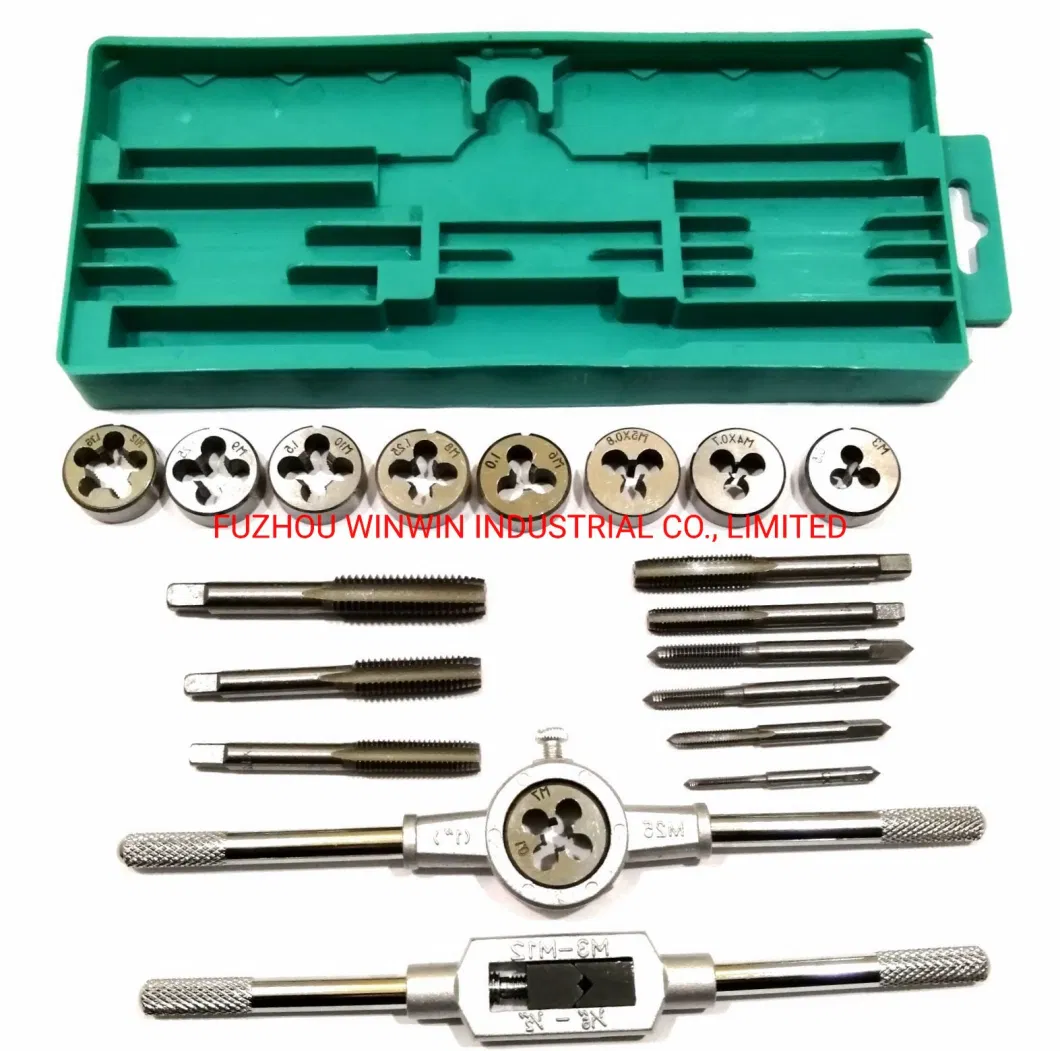 20PCS Metric Alloy Steel Tap and Die Set (WW-20TD01)