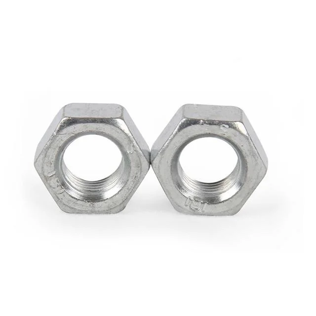 Factory Price Carbon Steel and Stainless Steel Zinc Plated Hex Nuts