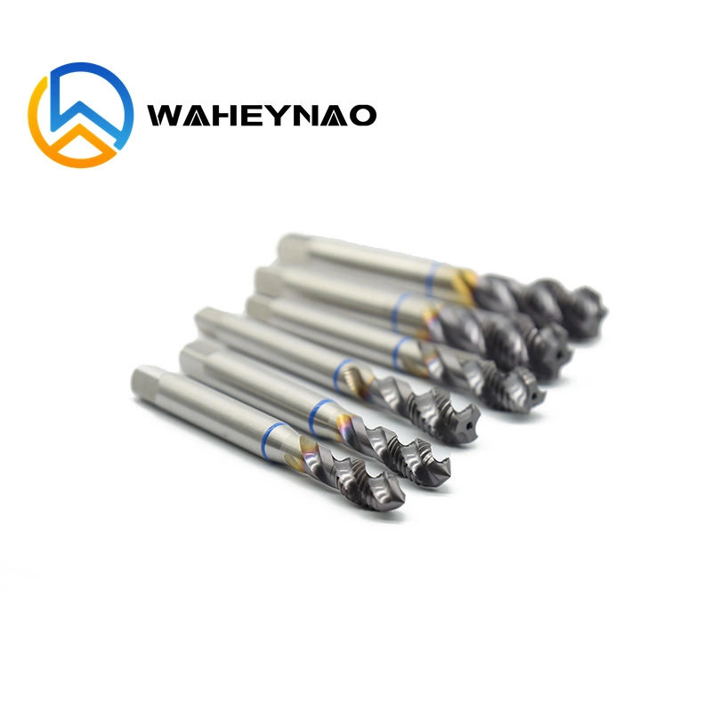 Professional Hsse CNC Spiral Flute Machine Taps with Ticn Coating