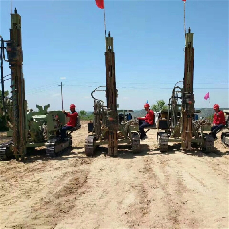 Good Price for Sale Multifunctional Solar Drilling Rig for Solar Projects Drilling