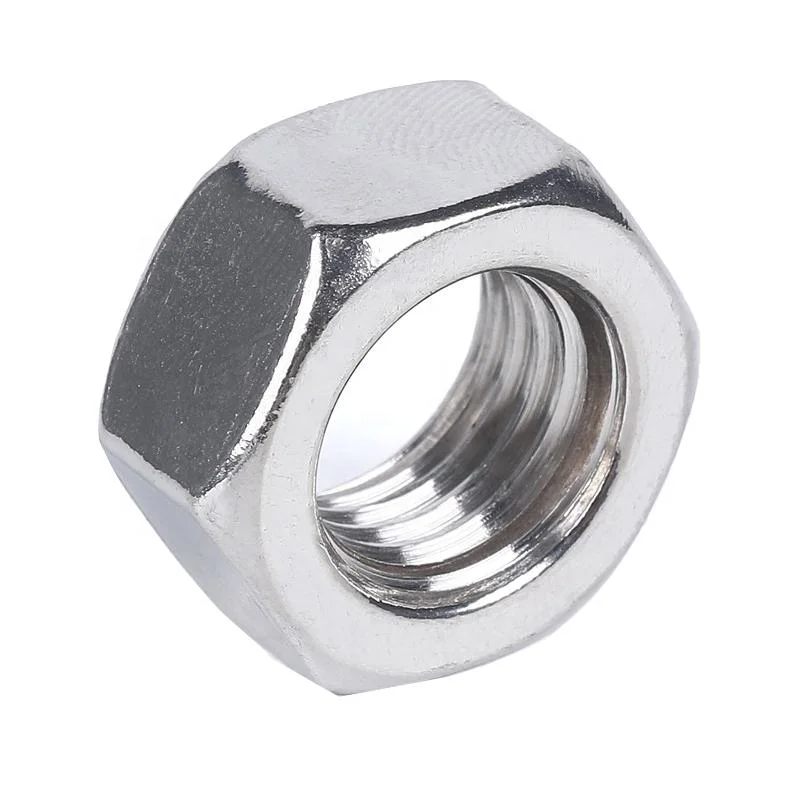 DIN934 Stainless Steel A2 A4 SS304 SS316 Hex Nut M16 M28 M30 M12 M26 M40