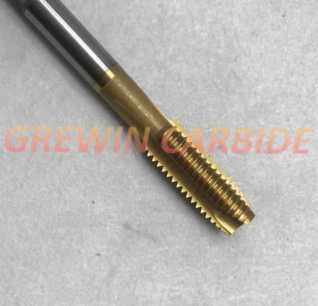 Grewin High Quality Tools CNC Machine Tin Coating Tip Machinetaps Spiral Point Taps