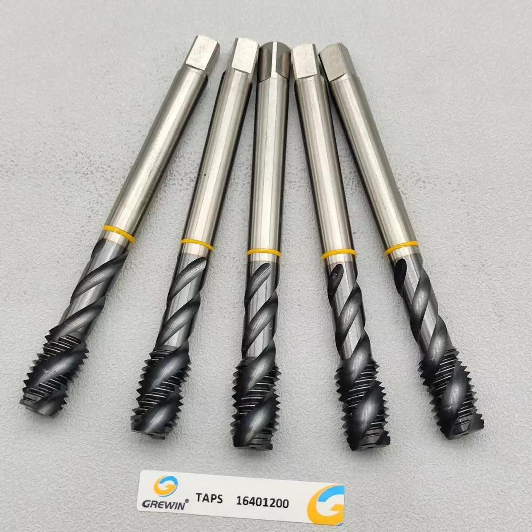 Grewin-Wholesale Professional CNC Machine Taps with 5% Cobalt Hsse DIN371 DIN376 Taps High Speed Steel Spiral Tap Straight Tap Tip Taps