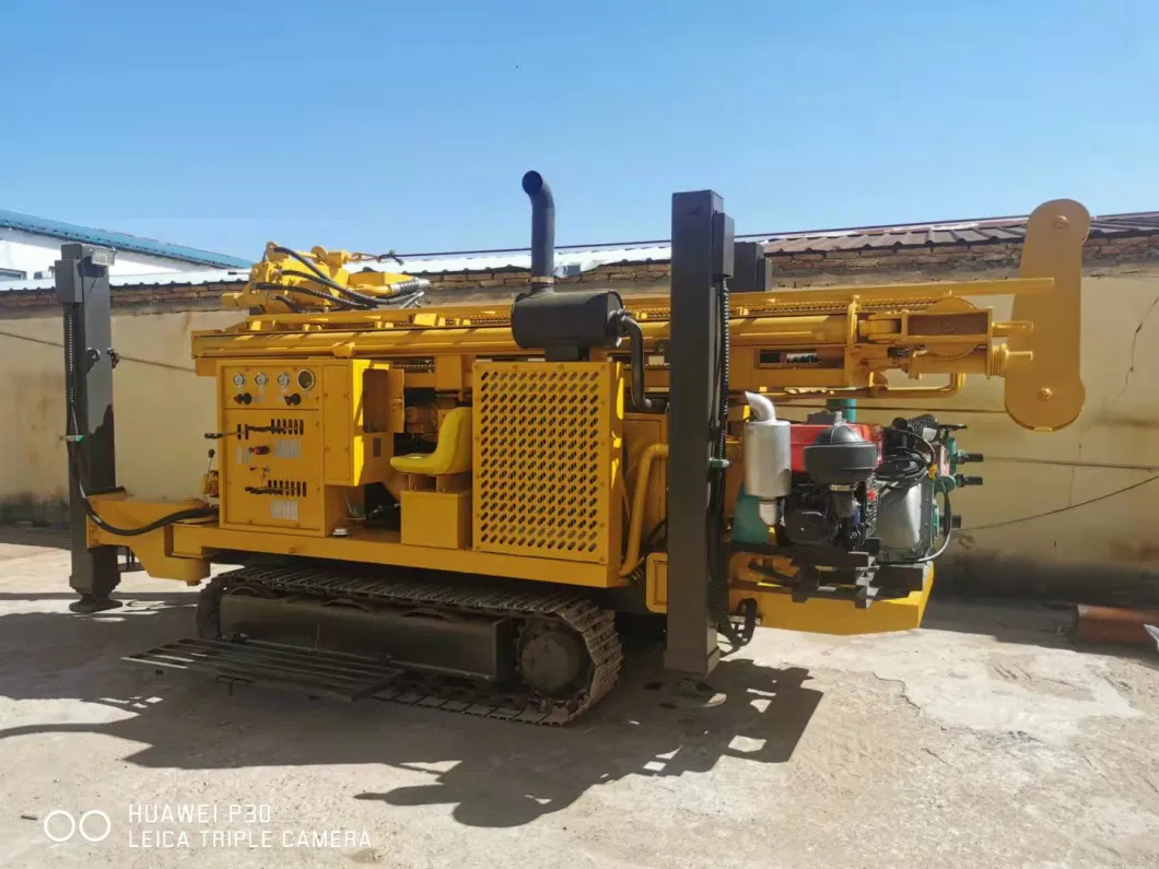 400m Open Air Wheeled Truck off-Road Bore Well Water Tap Drilling Machine