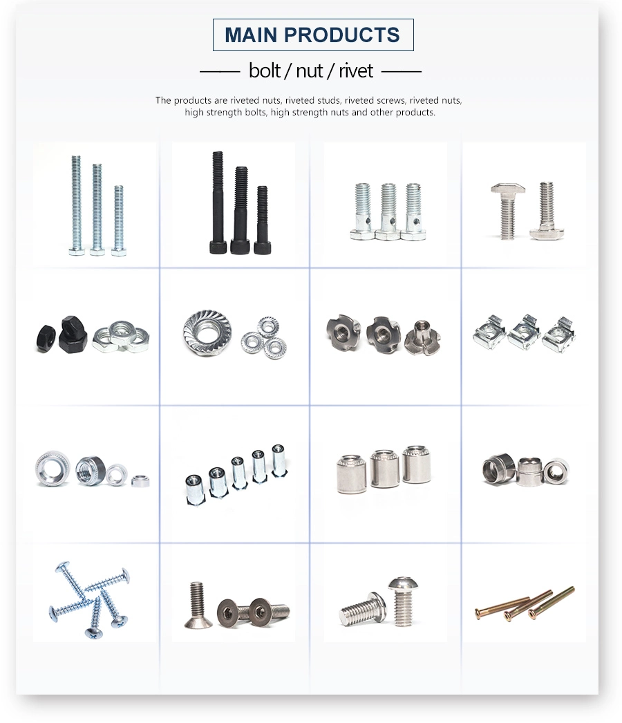 DIN6923 Stainless Steel Carbon Steel M4 M6 M8 Galvanized Nut with Gasket Tooth Nut Hex Nut Hexagon Flange Nut