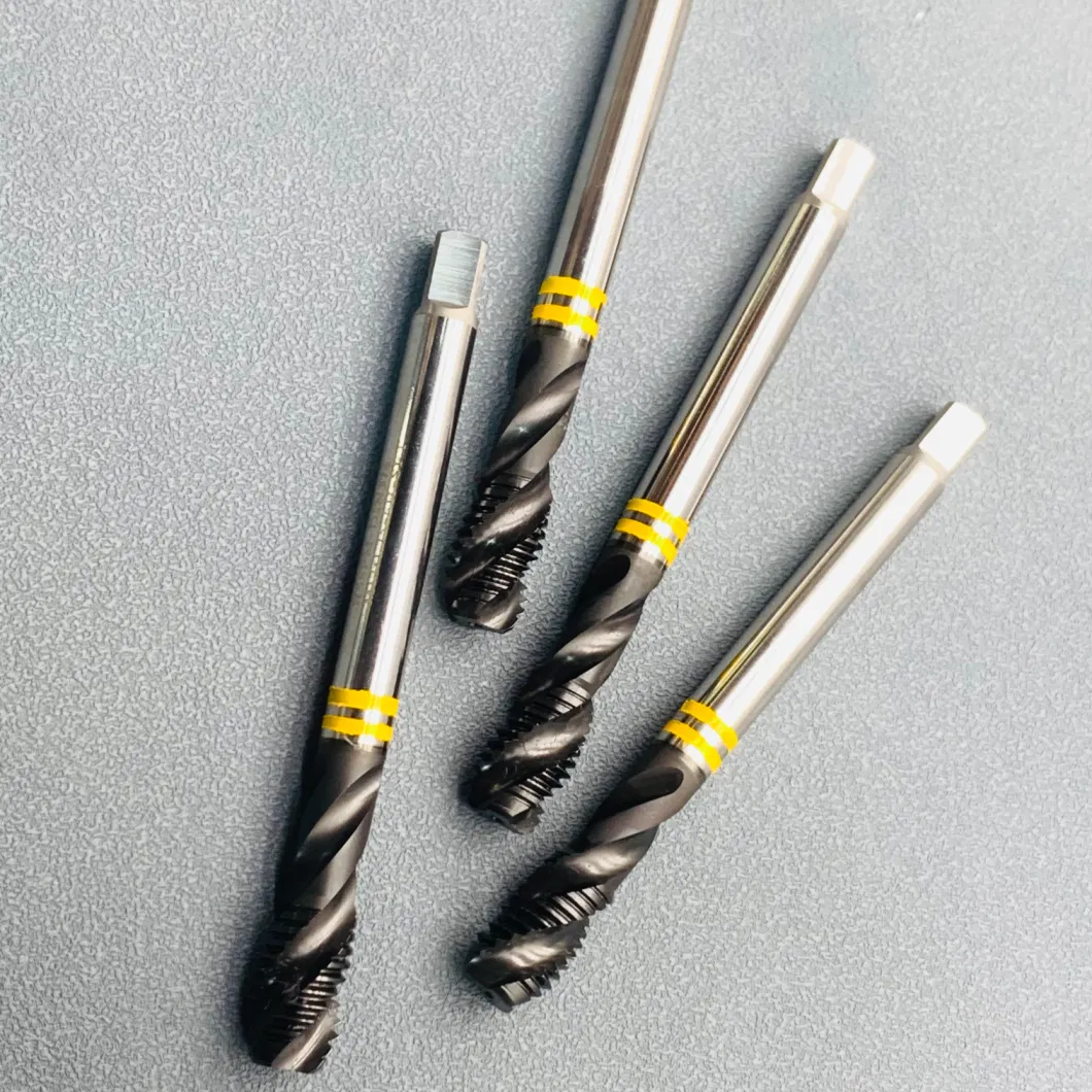 Grewin-High Speed Steel Spiral Groove Hsse Tap HSS M35 DIN376 Screw Fine Thread Taps M2-20 High Performance Spiral Fluted Taps Thread Tap