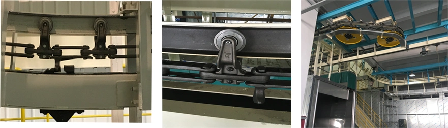 Transmission Conveyor Drop Forged Rivetless Chain Series X Type X458 with Pitch: 102.4 for Automobile Conveyor System From Factory Supply