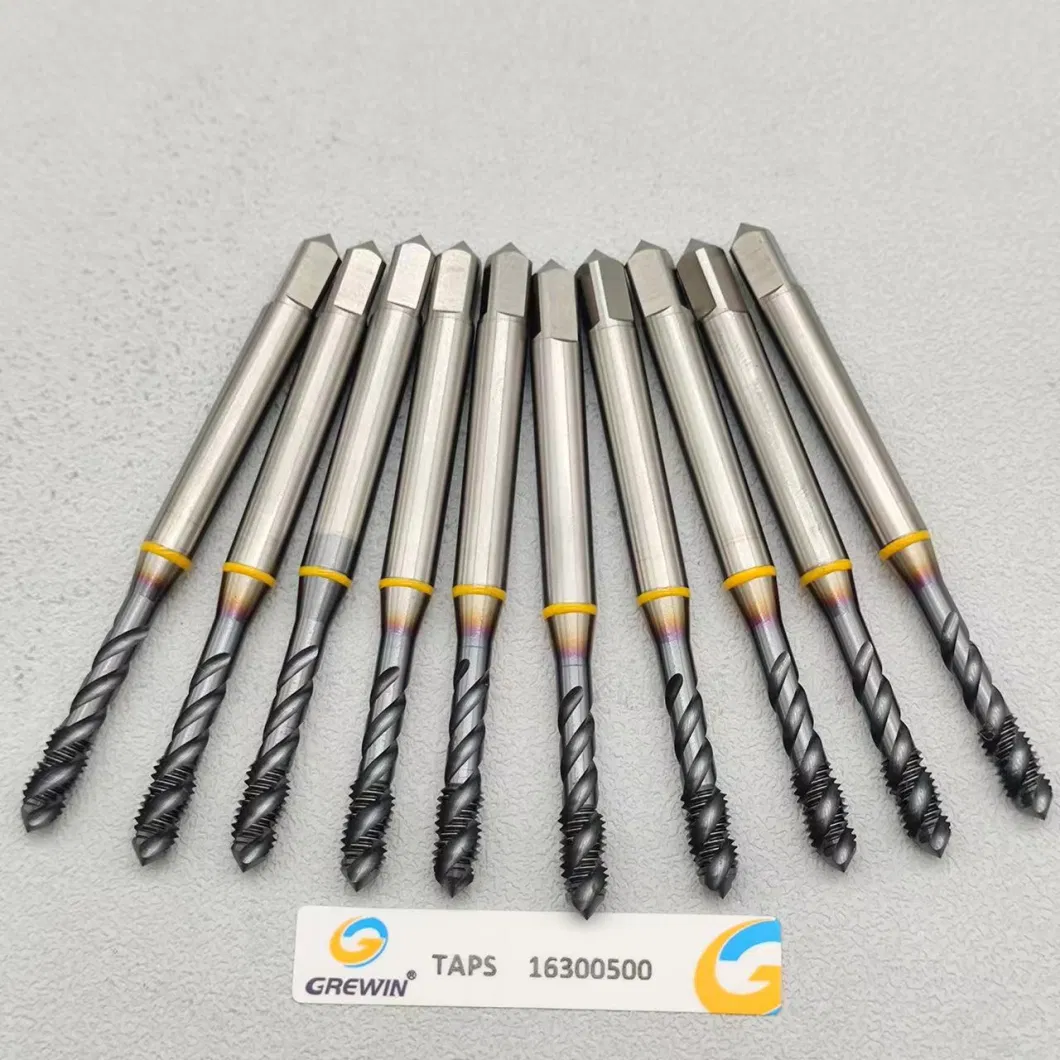 Grewin-Wholesale Professional CNC Machine Taps with 5% Cobalt Hsse DIN371 DIN376 Taps High Speed Steel Spiral Tap Straight Tap Tip Taps