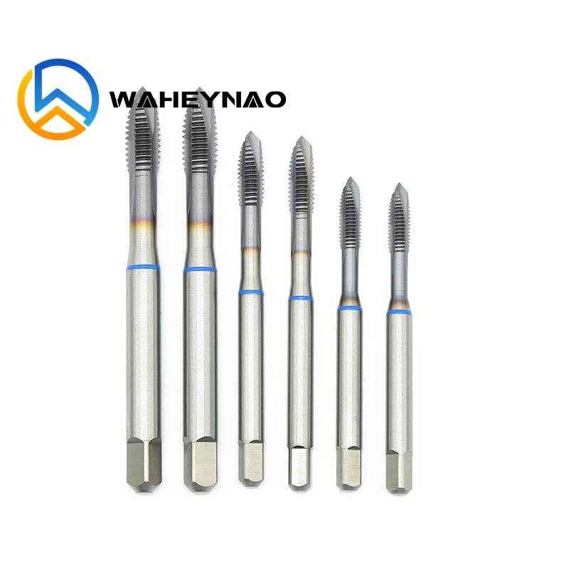 Waheynao DIN 371/DIN 376 HSS Machine Taps Solid Carbide Thread Tap for Steel