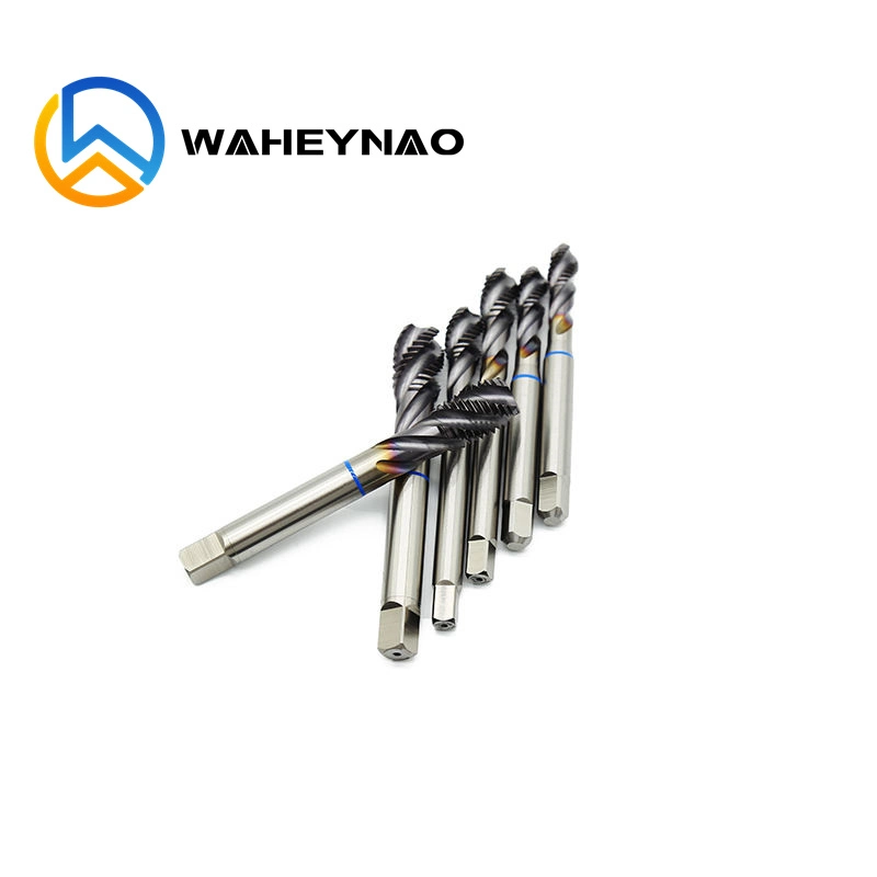 Professional Hsse CNC Spiral Flute Machine Taps with Ticn Coating