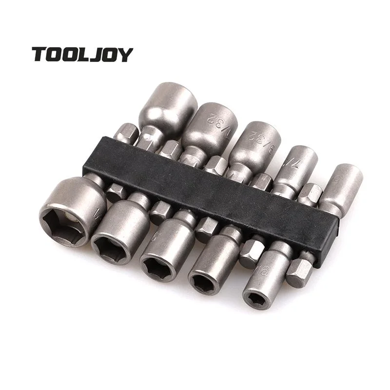 High Quality Nut Driver Drill Bit Set 6-18mm 1/4 Inch Hex Drive Socket Set Metric Drill Bit Set