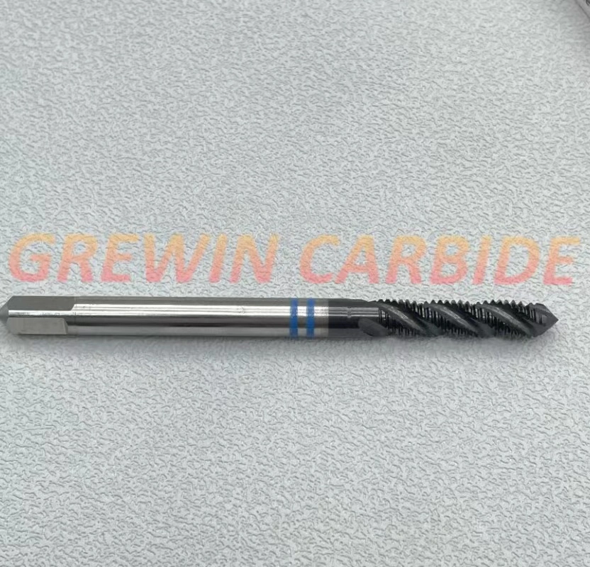 Grewin&Cowee-Machine Point Tip Taps Hsse M35 Size M2-M24 Straight Grooved Titanium-Plated Taps DIN371/DIN376