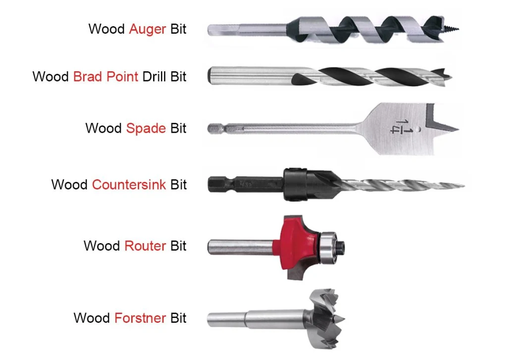 New Products Hex Shank Spiral Thread Wood Auger Drill Bit