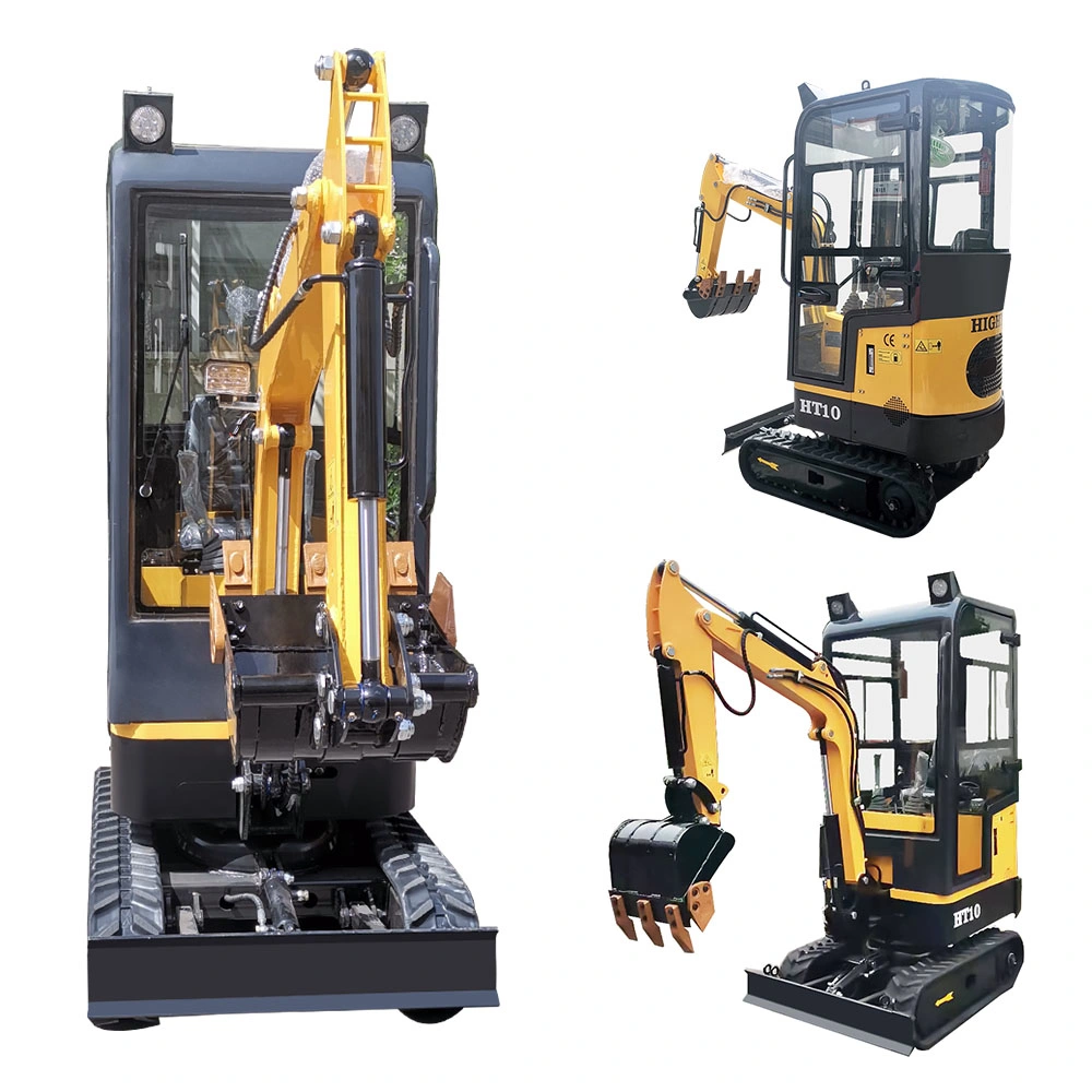 CE 1.0t Crawler Digger with Sealed Cabin Yanmar Engine