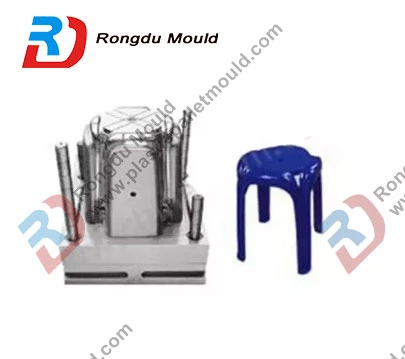 Rongdu Mould Shower Stool Height Adjustable Plastic Bath Seating Injection Mould