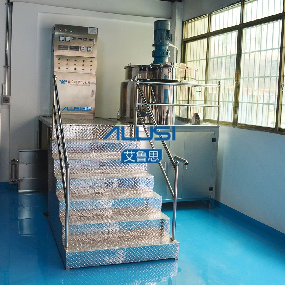 Ailusi Chemical Production Machine Conical Emulsifier Food Mixer Homogenizer System High Shear Mixing Motor Electric Mixers Machine