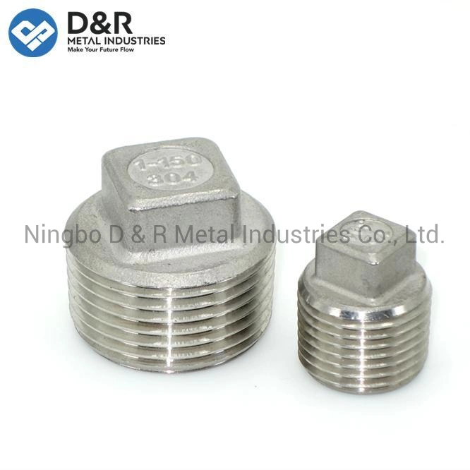 1/2 in. 150# Stainless Steel Pipe Fitting Hexagon Head Plug