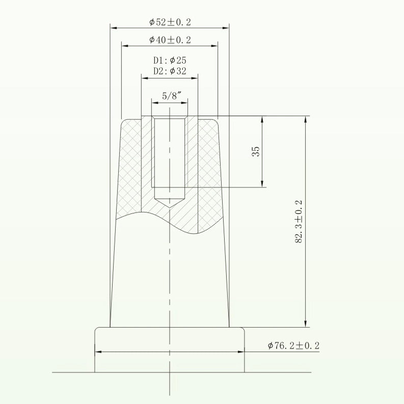 600A 25kV Connecting Plug Interface D Elbow Tap Plug