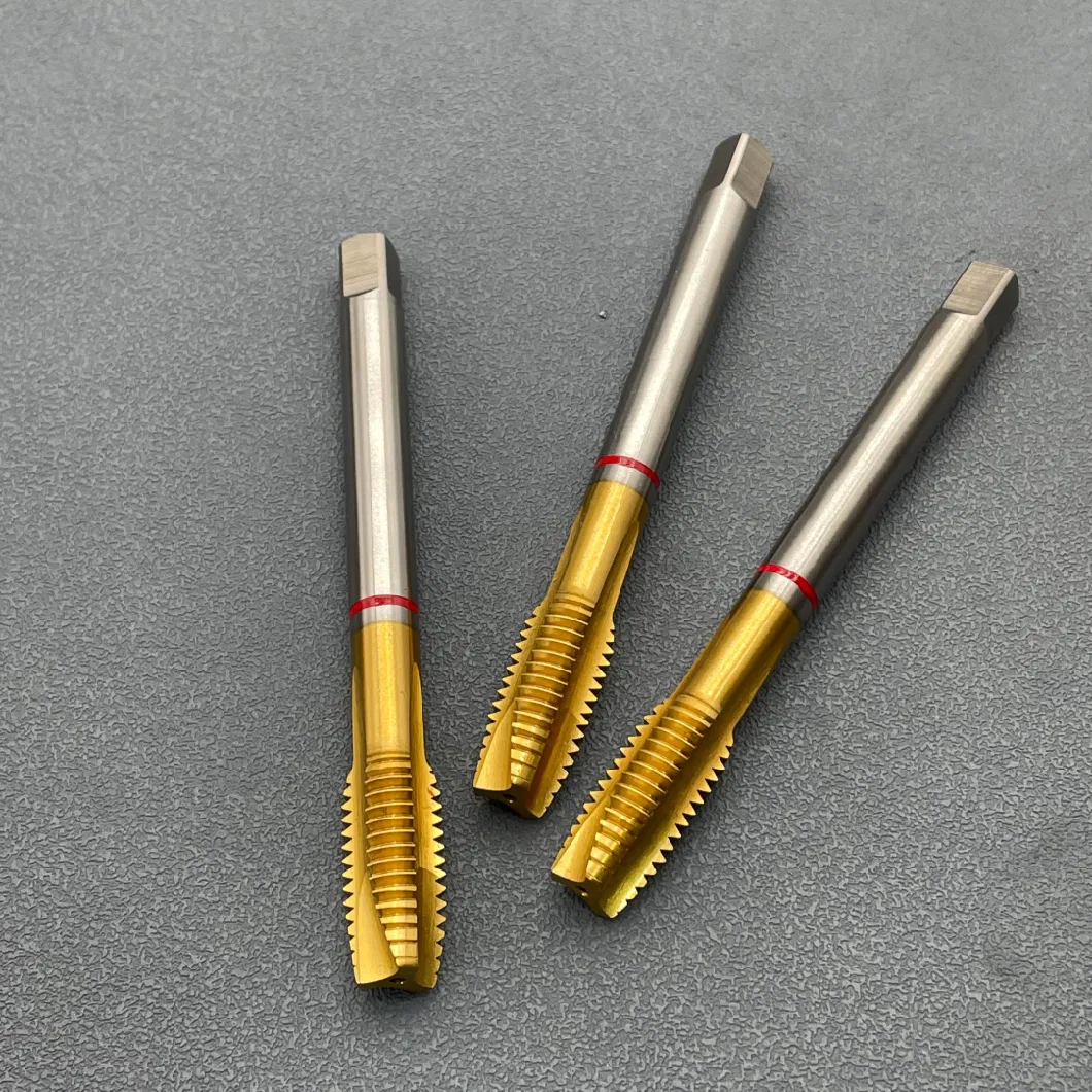 Grewin-Wholesale Price Tin/Titanium Coated Taps HSS Cobalt Straight Flute Machine Tap Threading Tip Taps