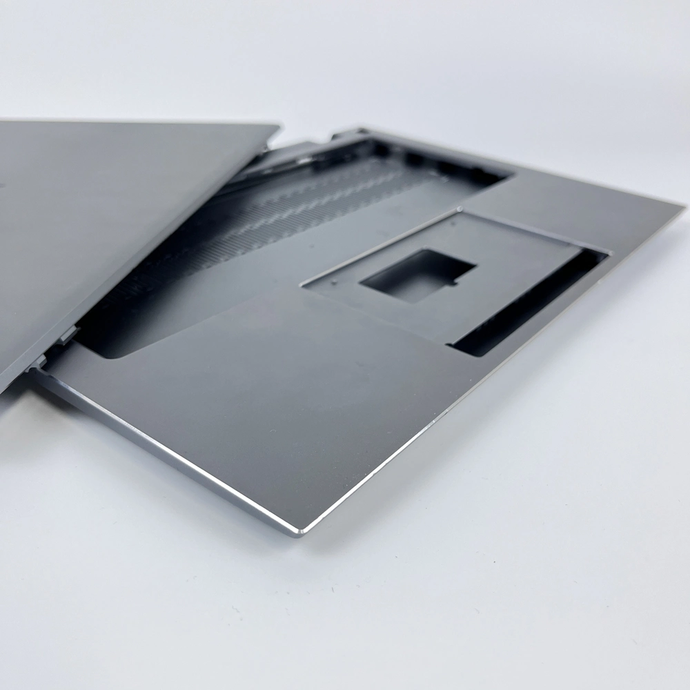 CNC Machining Part 13.5 Inch Silver Gray Laptop Customized LCD Back Cover/Front Bezel/Hinges/Palmrst/Bottom Case