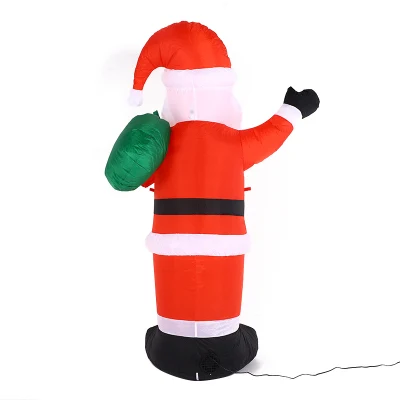1.5m Christmas Inflatable Santa Claus Yard Art Decoration