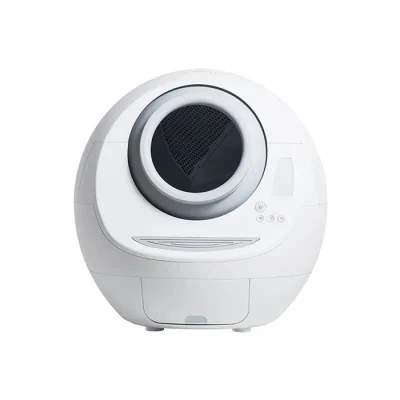 Pet Kitty Multi Setting Intelligent Control Cat Litter Tray Box Smart Button Auto Cleaning Cat Litter Box Toilet Data Record Automatic Cleaning Cat Litter Box