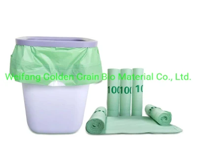 TUV Ok Coompost Certificated Eco Green Bag Compost Bags for Home Composting