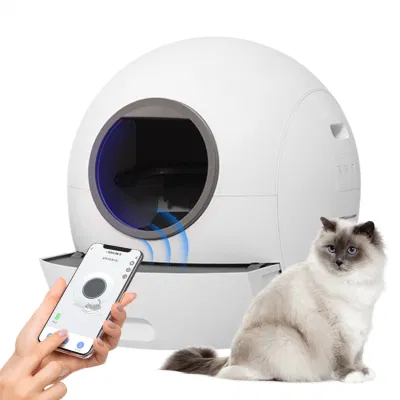 Electronic Cat Litter Box Automatic Self-Cleaning Cat Litter Box for Cats