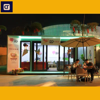 Popular Garden Design Aluminum Frame Home Modular Building