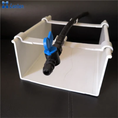  Greenhouse Garden Strawberry Potato PVC Plant Growing Gutter