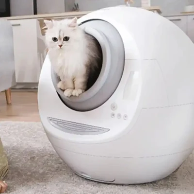 Multi Intelligent Setting System Smart Control Cat Litter Basin Tray Auto Self Cleaning Cat Toilet Health Data Record Robbot Automatic Cleaning Cat Litter Box