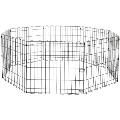  Wholesale Custom 24-Inch Pet Playpen for Dogs No Door