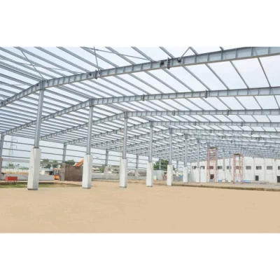  Sandwich Panel Building Outdoor Shed H Beam Steel Prefab Warehouse