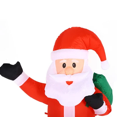 1.5m Christmas Inflatable Santa Claus Yard Art Decoration