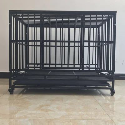 Supplier Portable Dog Cage Cheap Heavy Duty Fences for Dog Cage Commercial Fences for Dog Cage