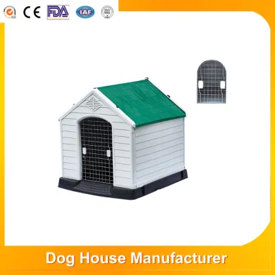  Wholesale Outdoor Plastic Pet Cat Dog Kennel Cage Portable Waterproof Large Dog Kennel