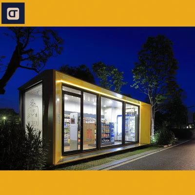 Popular Garden Design Aluminum Frame Home Modular Building