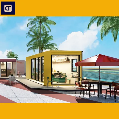 Popular Garden Design Aluminum Frame Home Modular Building