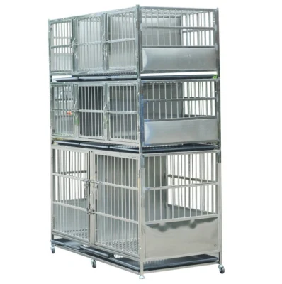  MID West Wire Dog Crate with Divider Panel /48 Inch Metal Collapsible Dog Cage