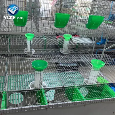 2023stainless Steel Wire Pet Cat Cage Outdoor Metal Cat Rabbit Cage with Wheel 3 Layer Cat Cage