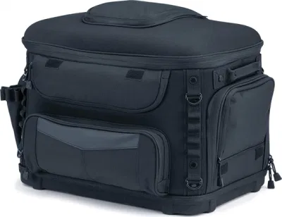  Portable Weather Resistant Motorcycle Dog Cat Carrier Crate for Luggage Rack or Passenger Seat
