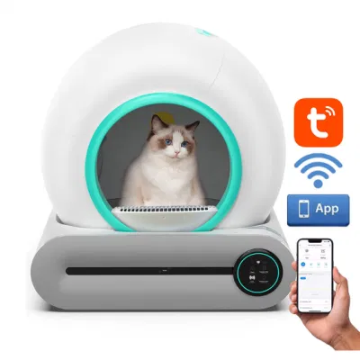 New Low Noise APP WiFi Touch Control Smart Electric Self-Cleaning Automatic Cat Litter Box