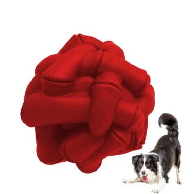  Voovpet Dog Toys Ball Giggle Ball for Dogs Herding Ball Dog Toothbrush Toy Interactive Dog Ball Toy