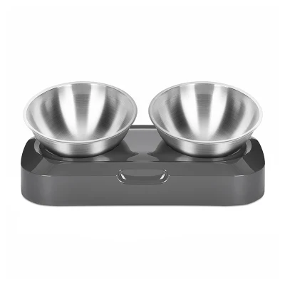  Wholesales Pet Bowls 15&deg; Inclination ABS Pet Cat Water Food Bowl