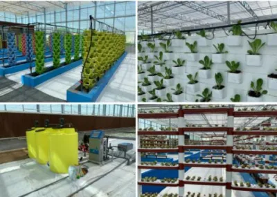  Verticle Hydroponic White, Green, Yellow, Custom Growing Systems Indoor Smart Home Vertical Farm Hydroponics System Greenhouse